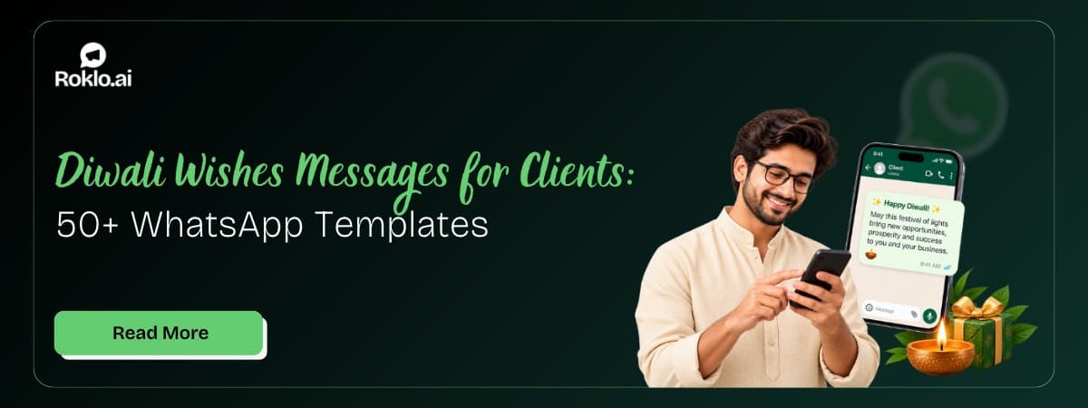Diwali Wishes Messages for Clients: 50+ WhatsApp Templates