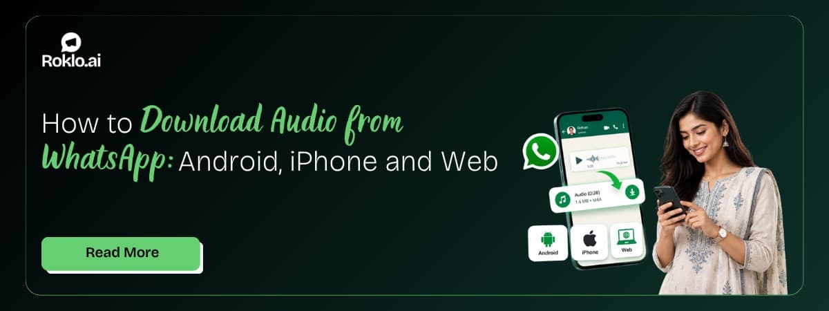 How to Download Audio from WhatsApp: Android, iPhone and Web