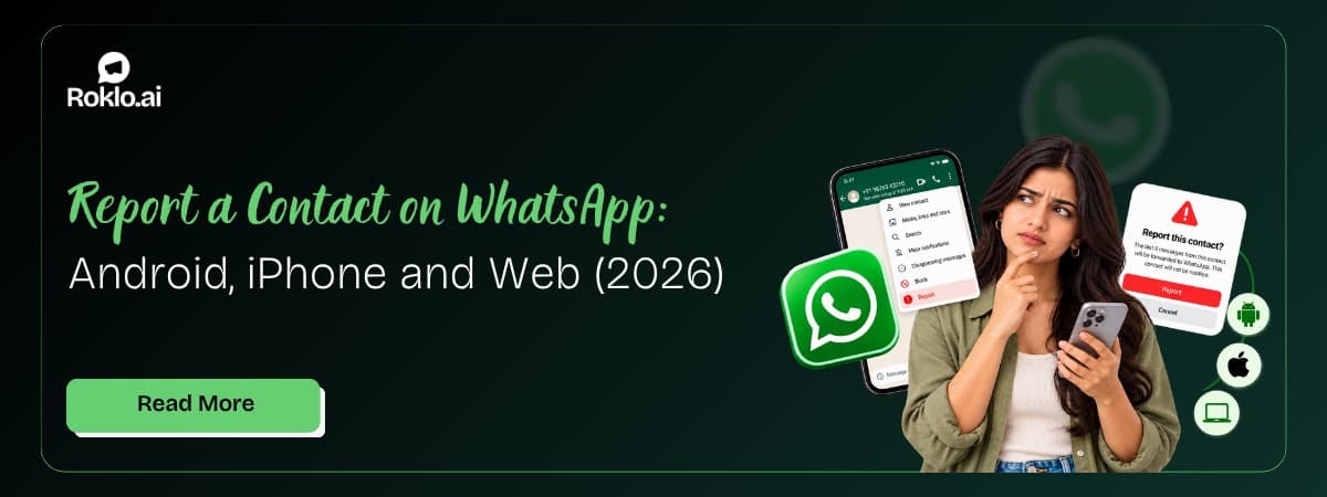 Report a Contact on WhatsApp: Android, iPhone and Web (2026)