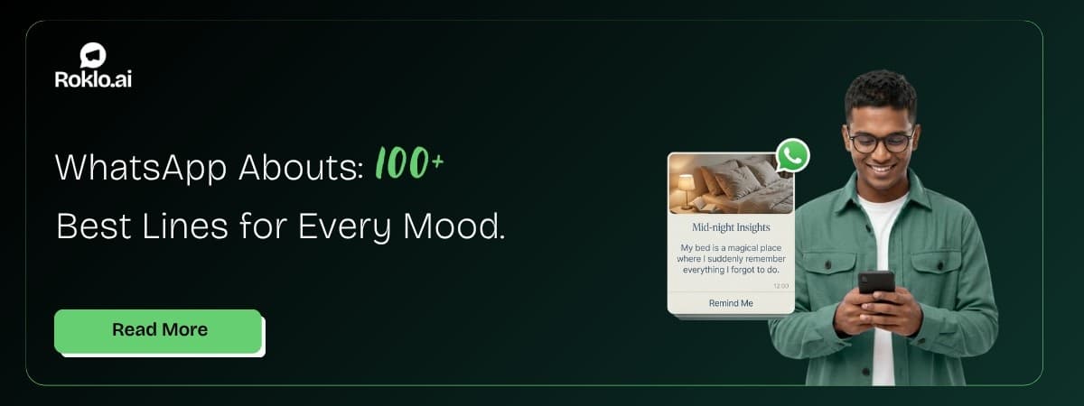100+ Best WhatsApp About Lines for Every Mood (2026)